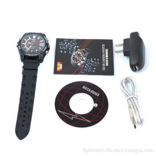 HD Water-resistant Watch, 30fps Video Frame Rate, Water-resistant Design, 1 to 32GB Memory